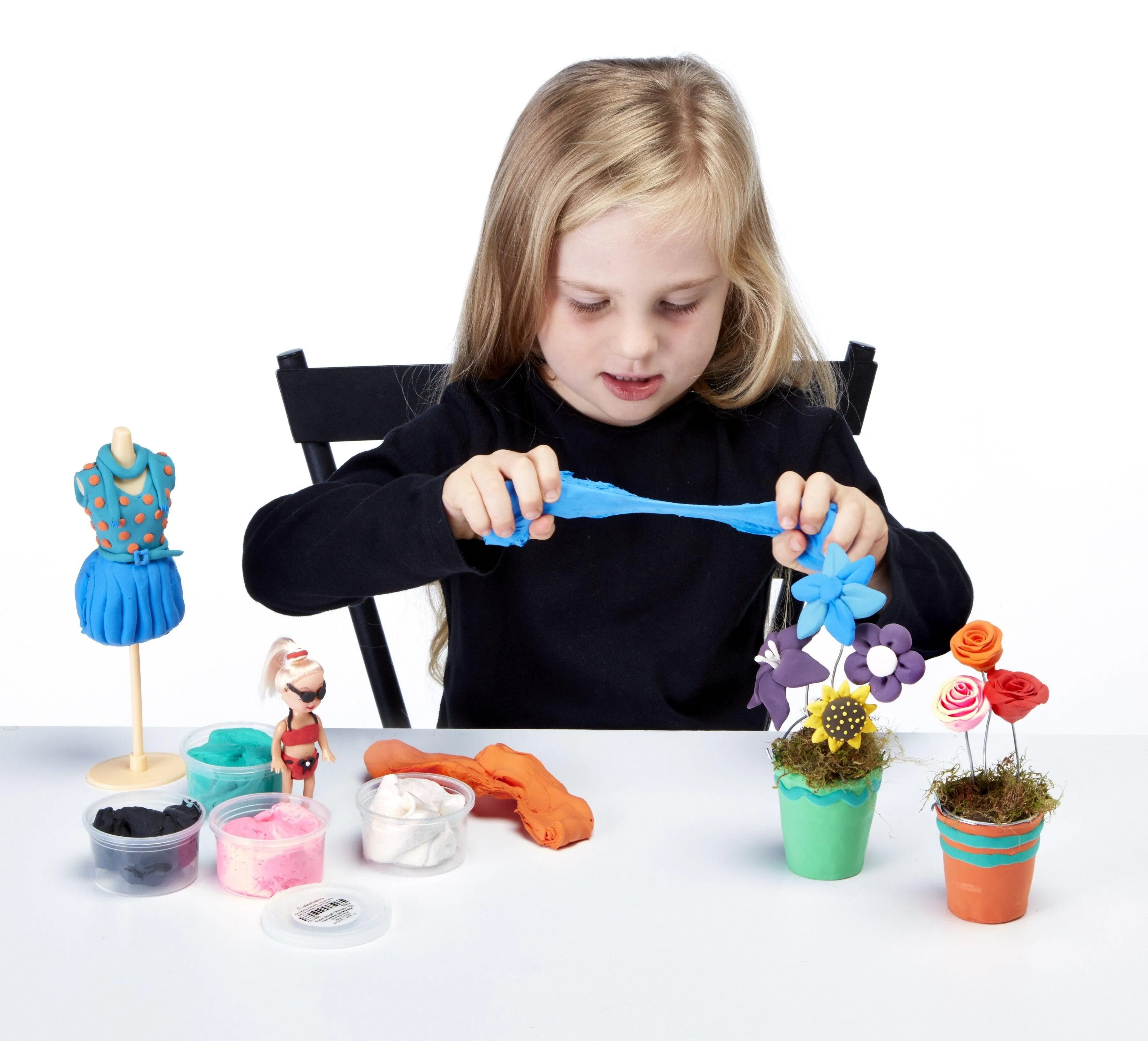 Modeling Clay Fashion Set - Large Doll