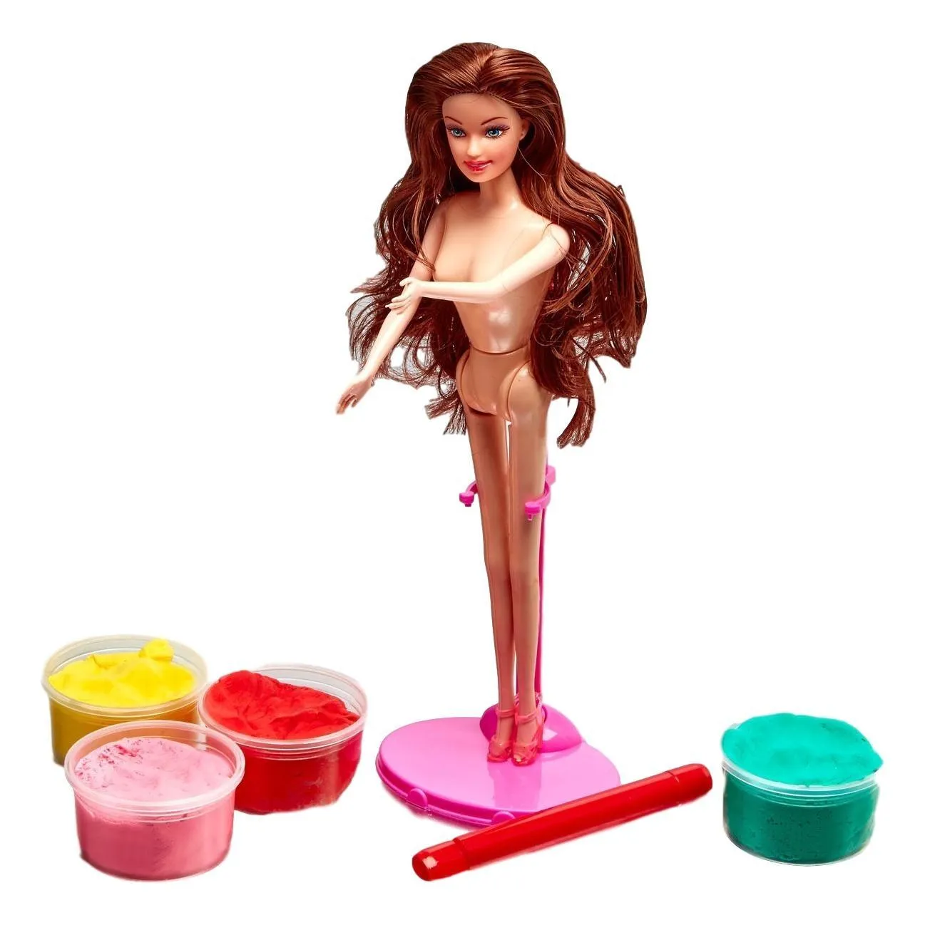 Modeling Clay Fashion Set - Large Doll