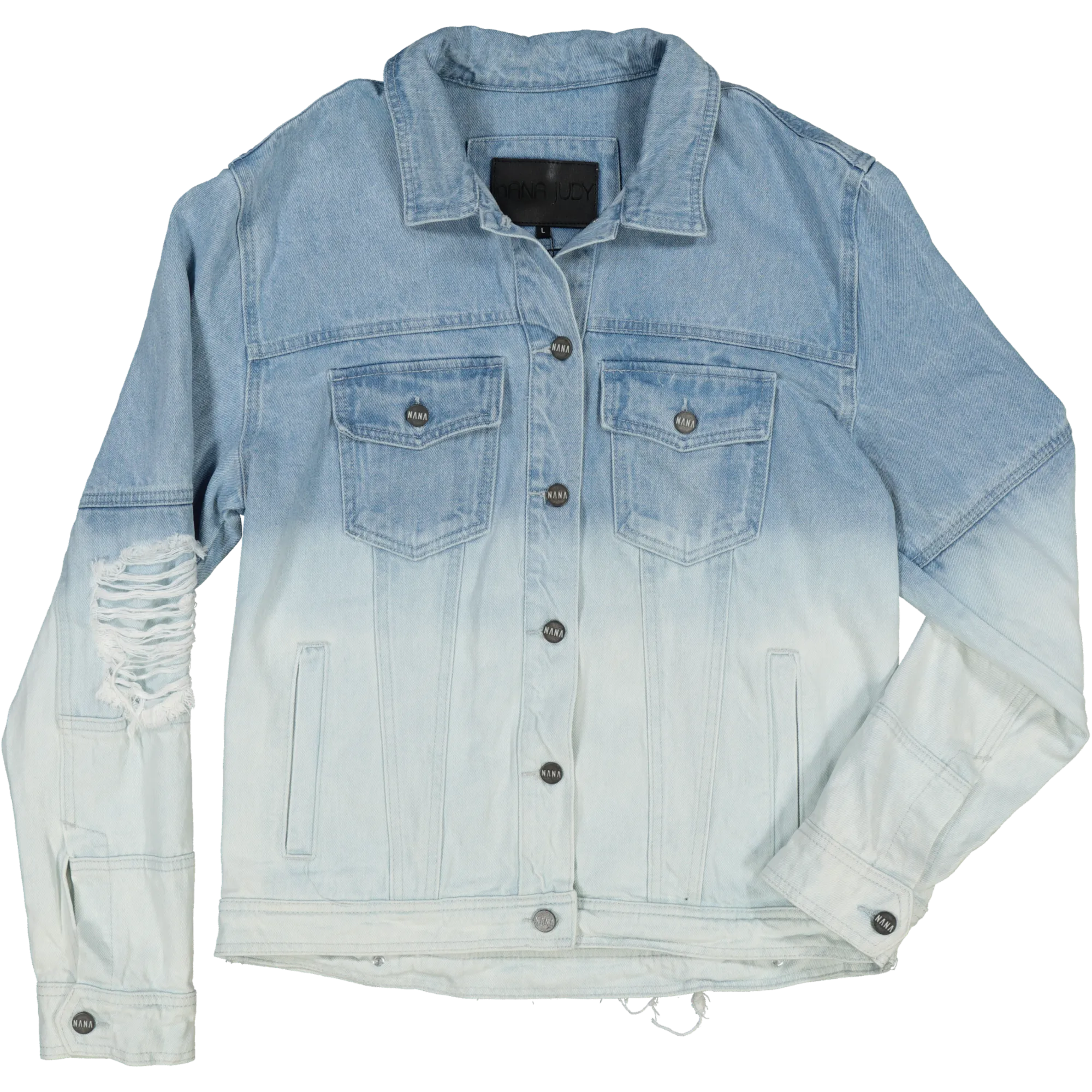 Nana Judy Sawyer Denim Jacket Indigo/Bleach