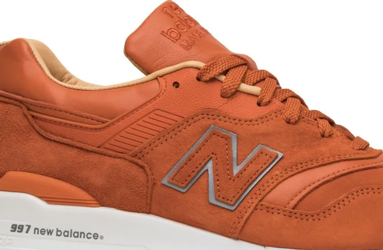 New Balance Concepts x 997 'Luxury Goods' Sneaker, Orange