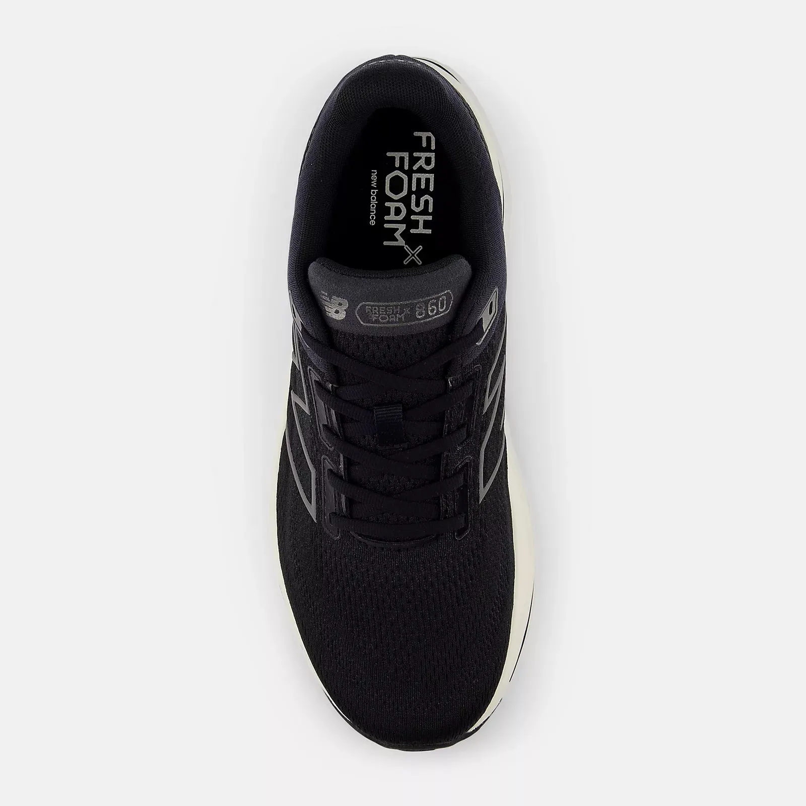New Balance Men's 860v14 Running Shoes Black / Phantom / Sea Salt