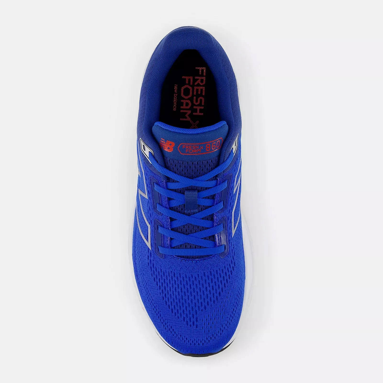 New Balance Men's 860v14 Running Shoes Blue Oasis / White / True Red