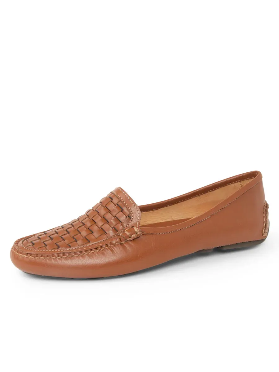 Patricia Green- Kelly Woven Driving Moccasin