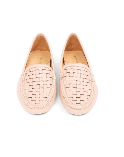 Patricia Green- Kelly Woven Driving Moccasin