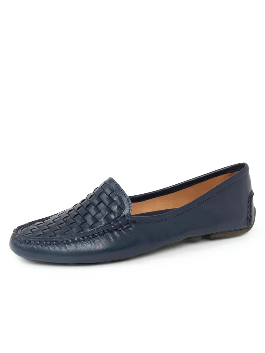 Patricia Green- Kelly Woven Driving Moccasin