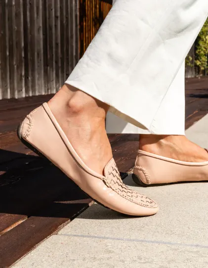 Patricia Green- Kelly Woven Driving Moccasin