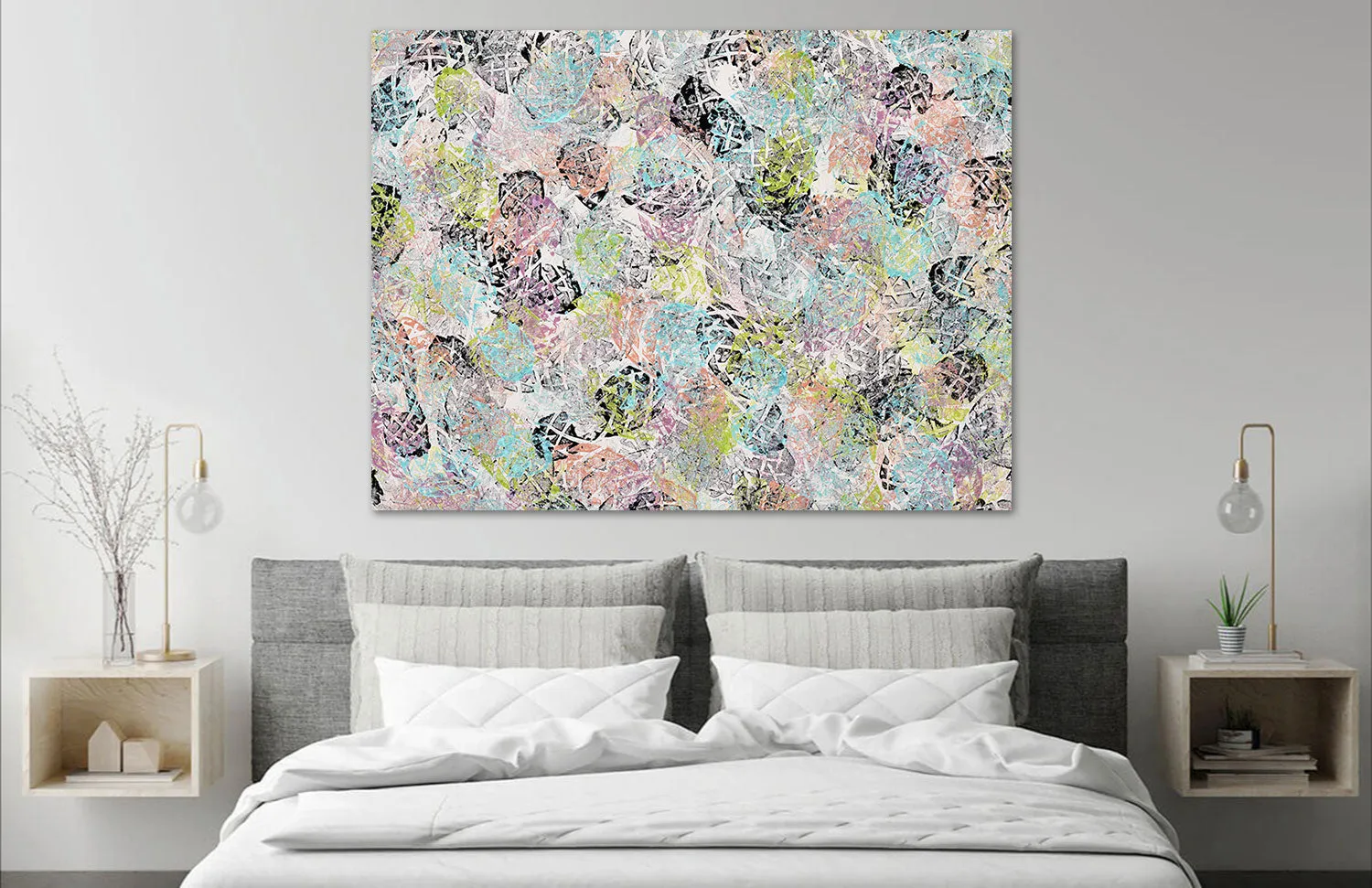 "Walk This Way," original painting, 36" x 48"