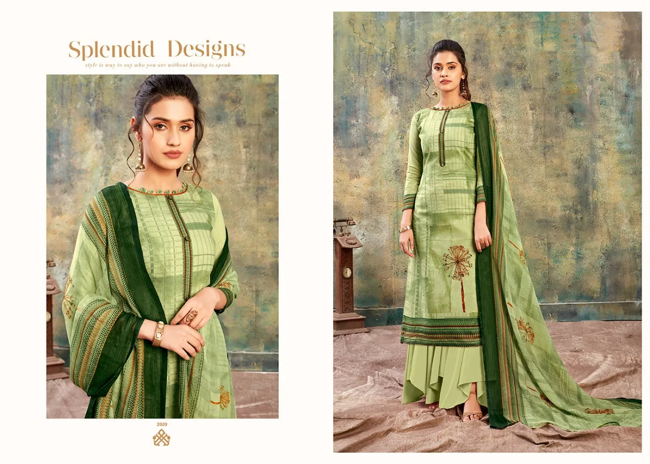 Radhika Fashion Presents Izna Lawn Cotton Casual Wear Salwar Kameez