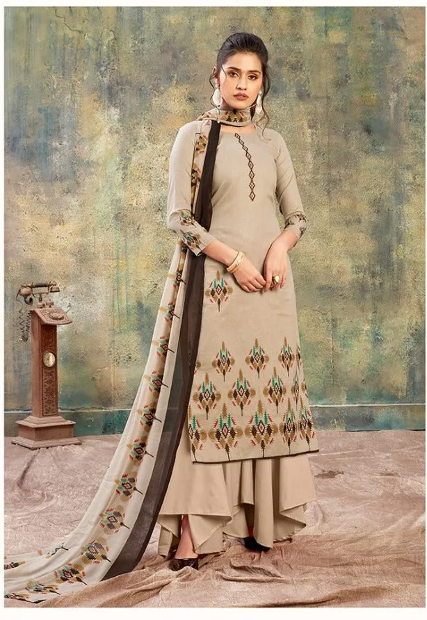 Radhika Fashion Presents Izna Lawn Cotton Casual Wear Salwar Kameez
