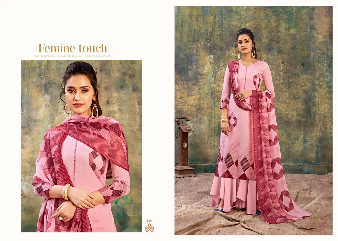 Radhika Fashion Presents Izna Lawn Cotton Casual Wear Salwar Kameez