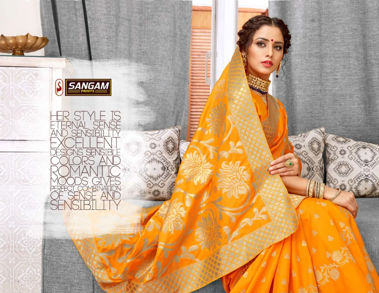 Sangam Print Presents Khyati Silk Cambric Cotton Casual Wear Sarees