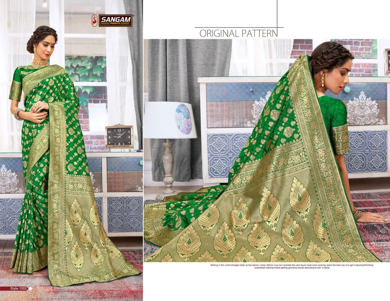 Sangam Print Presents Khyati Silk Cambric Cotton Casual Wear Sarees