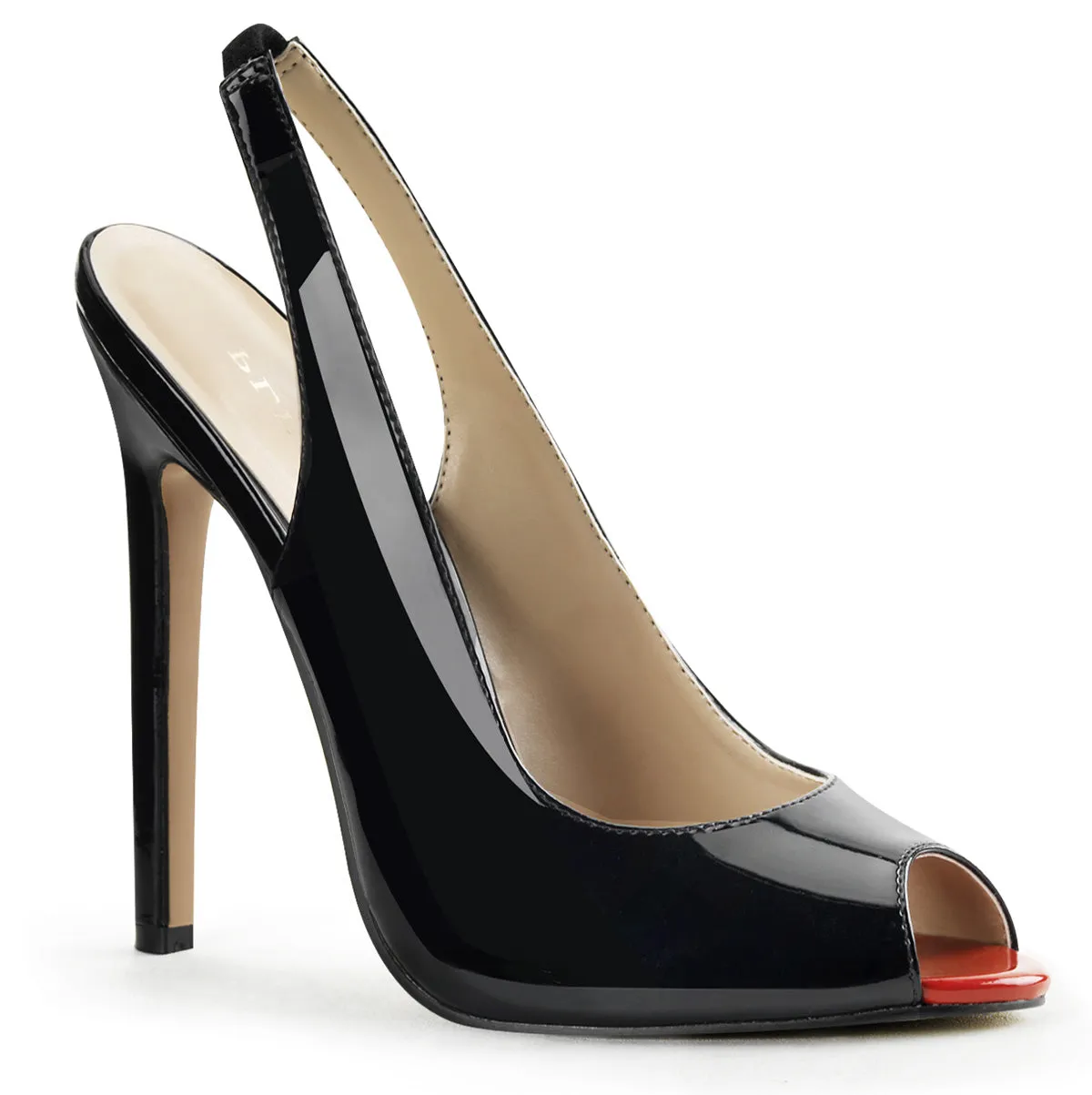 Sling Back Peep Toe Pump 5-inch Heel SEXY-08