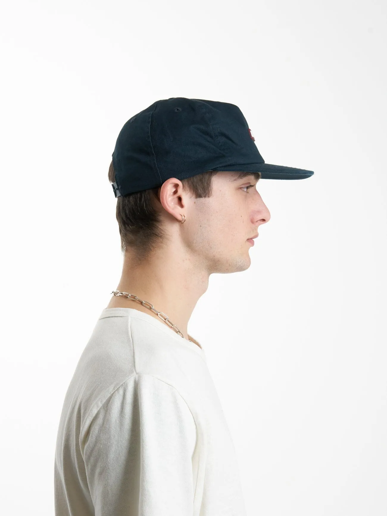Wisdom 5 Panel Cap - Petrol
